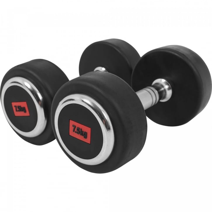 Hantlar PREMIUM Gummi 2x2,5-2x15kg