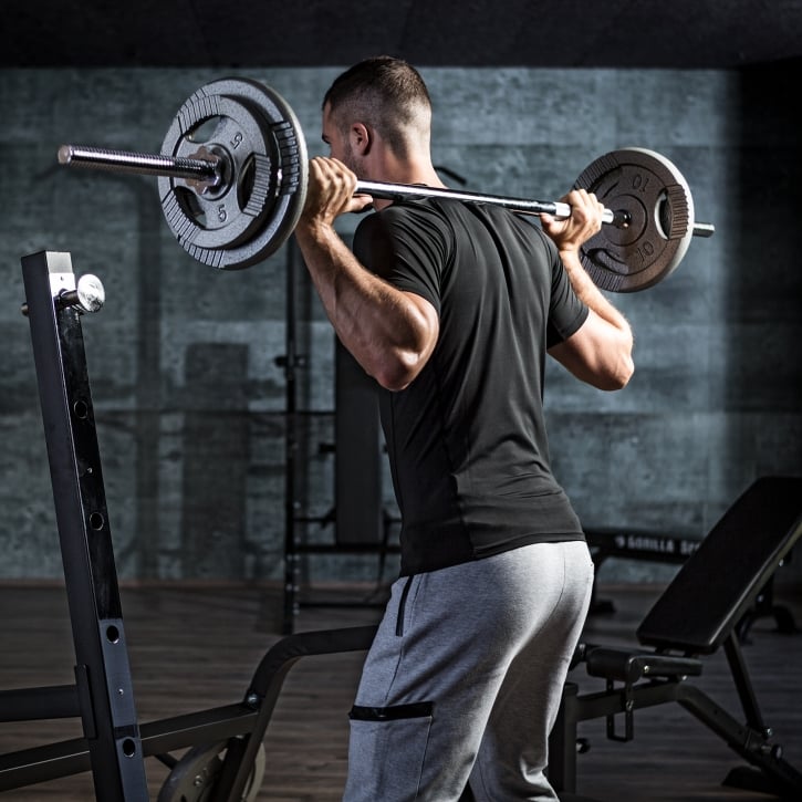 Skivstång 170cm Stjärnlås 30mm