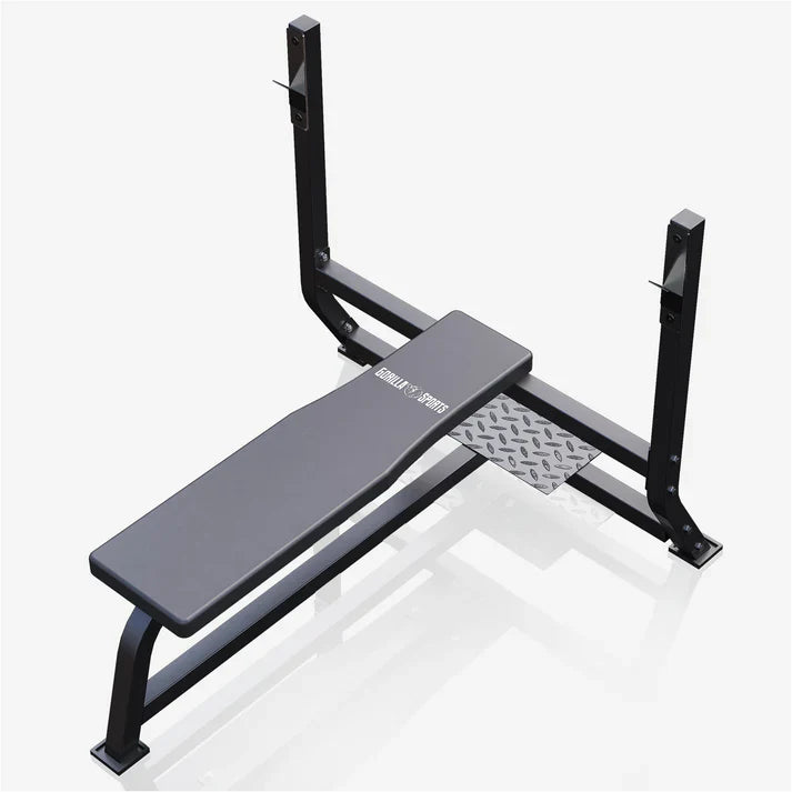 Bänkpress 250kg Stödplatta Svart