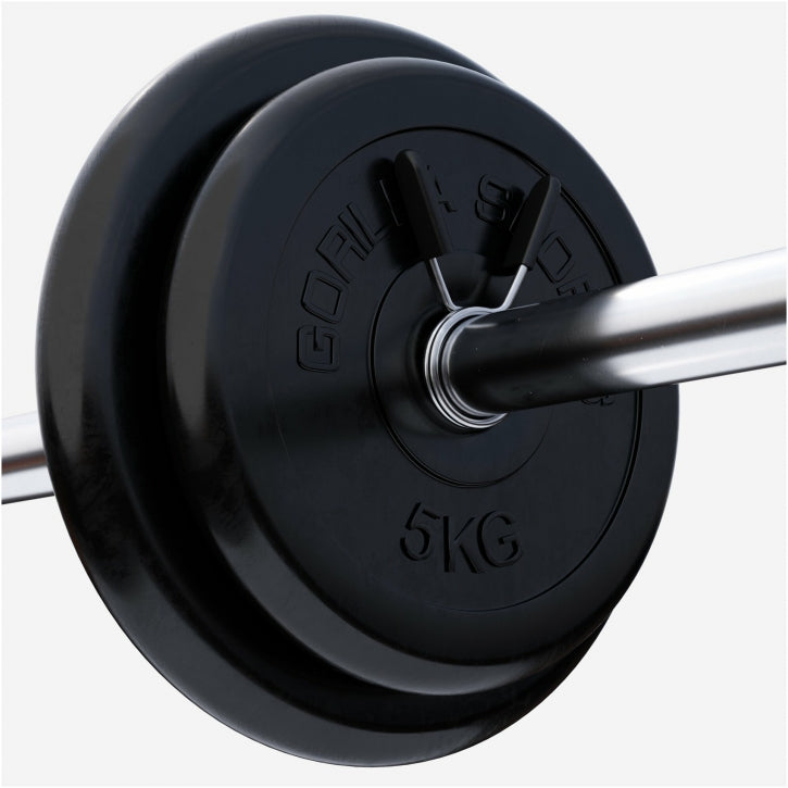 Viktskivor GUMMI Gjutjärn 2x10kg 2x5kg