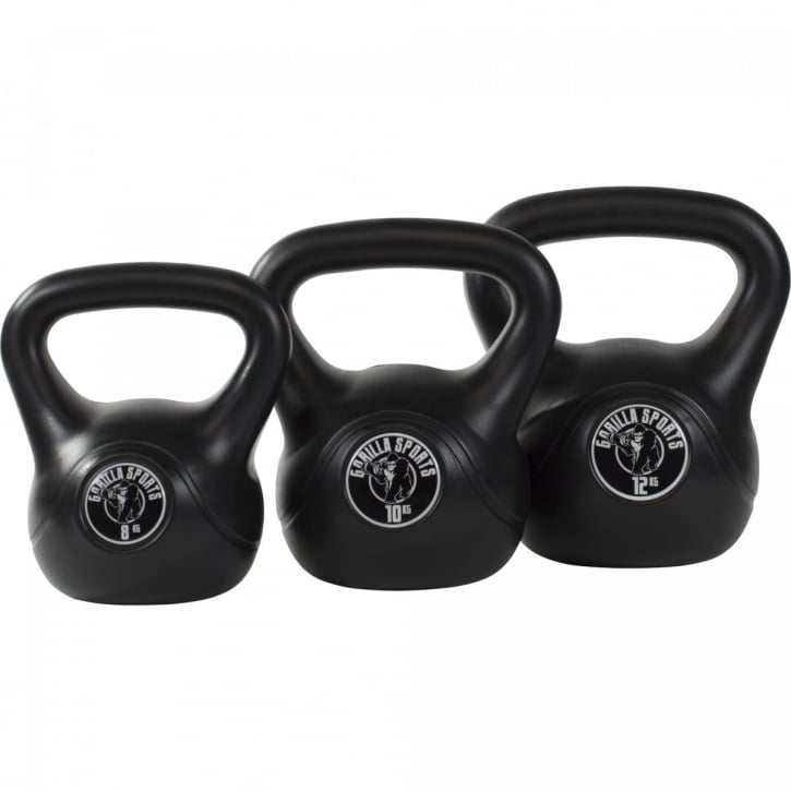 Kettlebellpaket GS Svart 17-30kg