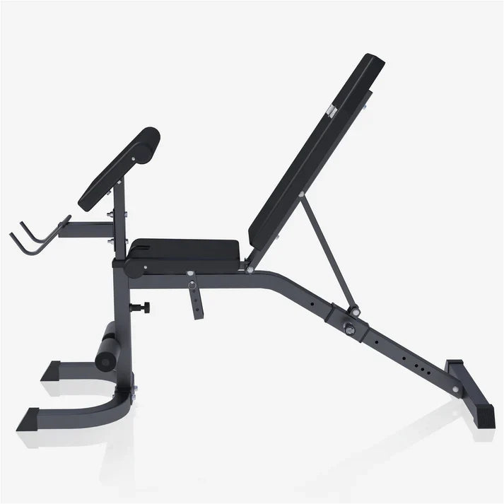 Träningsbänk Multibänk Biceps, sit up Svart