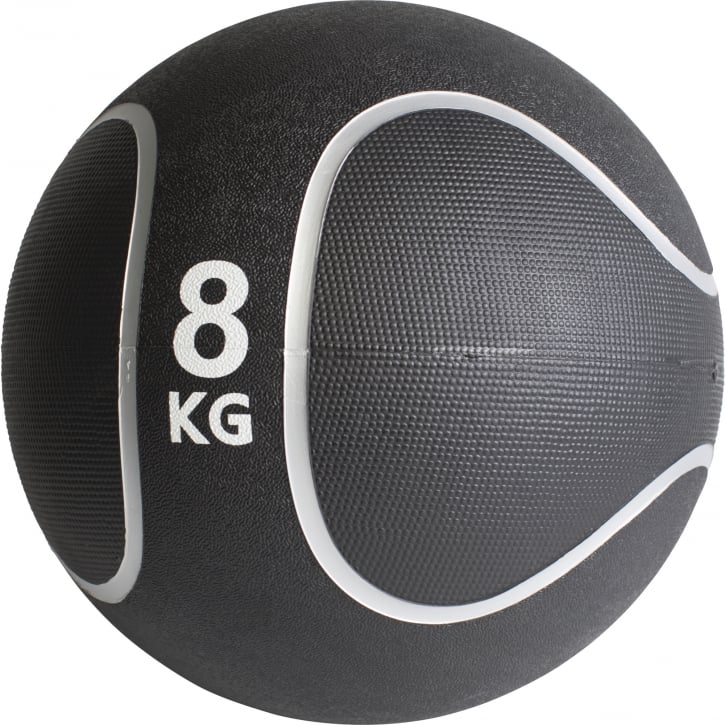 Medicinboll Svart/Silver 1-10kg