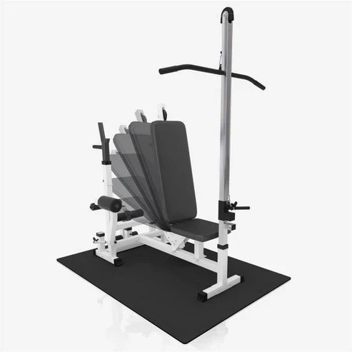 Multigym BASIC White 100kg Viktpaket, Lats, Gymgolv