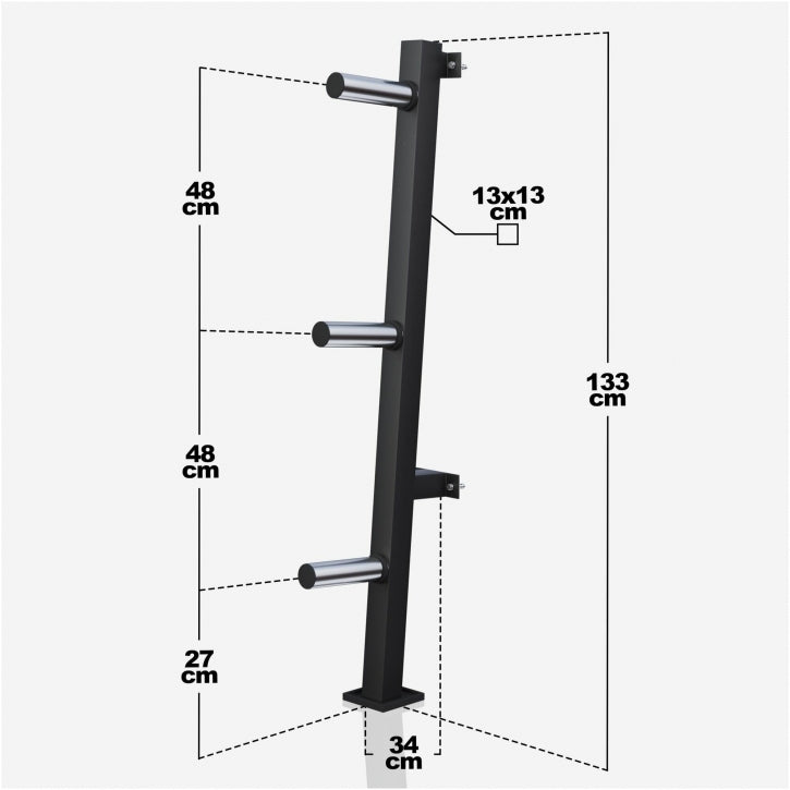 Viktställ Vägg 30mm och 50mm
