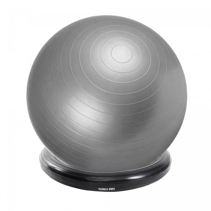 Bollstativ Uppblåsbar Yogaboll Pilatesboll Fitness