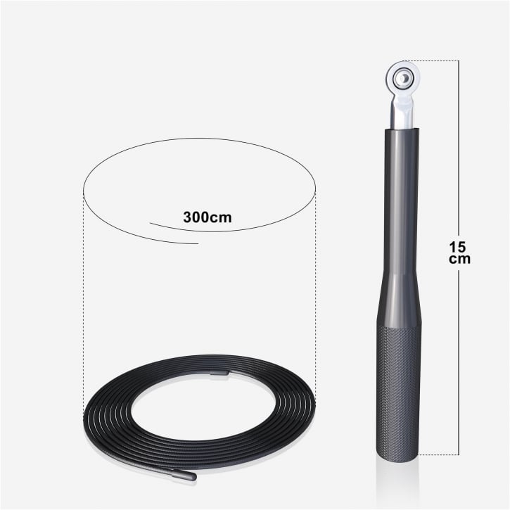 Speed Rope BLACK 300cm