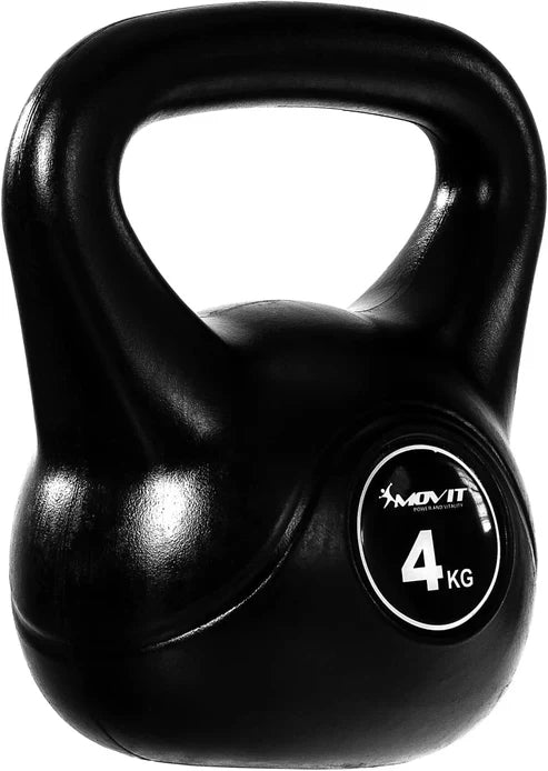 Kettlebell Svart Movit 3-20kg Järn