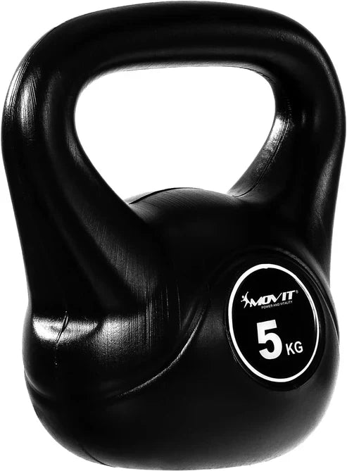 Kettlebell Svart Movit 3-20kg Järn