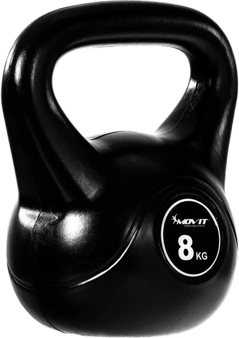 Kettlebell Svart Movit 3-20kg Järn