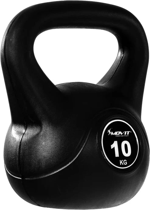 Kettlebell Svart Movit 3-20kg Järn