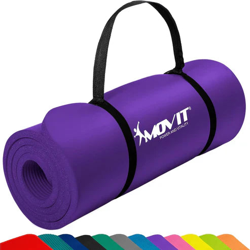 Träningsmatta Yogamatta Movit 190x100cm