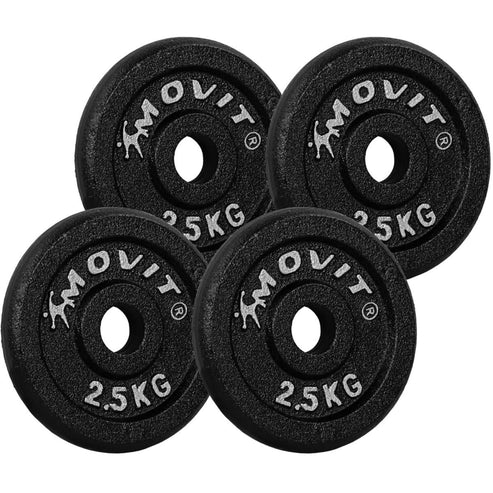 Viktskivor Movit Gjutjärn 2-40kg