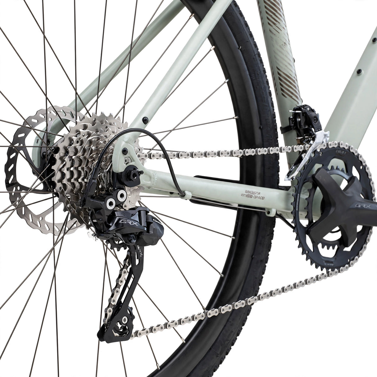 Gravelcykel BOTTECCHIA Gravel Monster - GRX610 12s - C48 Grigio Opaco