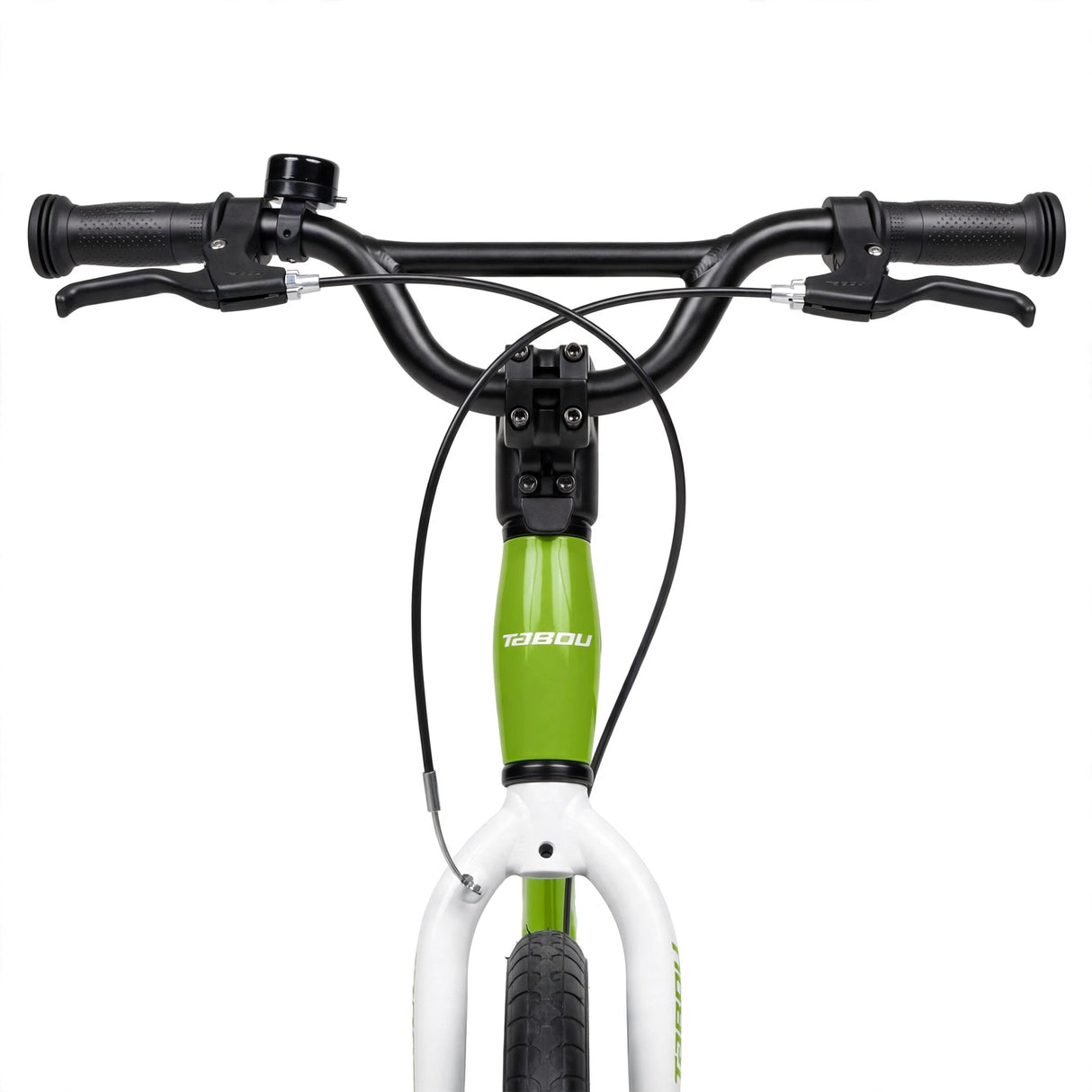 Ultralätt barncykel TABOU Rocket Lite MG, 16" grön/vit
