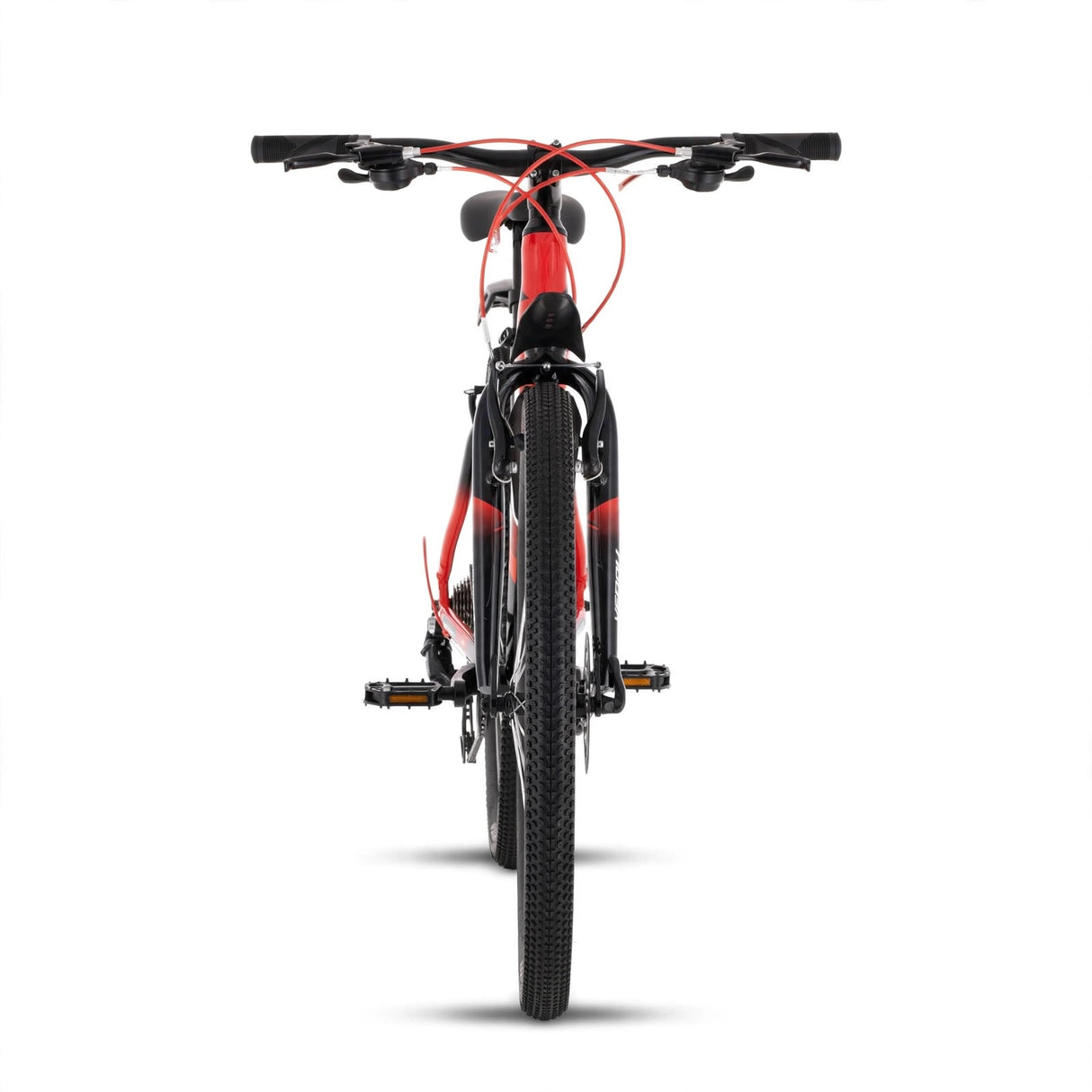 Barncykel TABOU Venom Lite, 27,5" 15" M, röd-svart