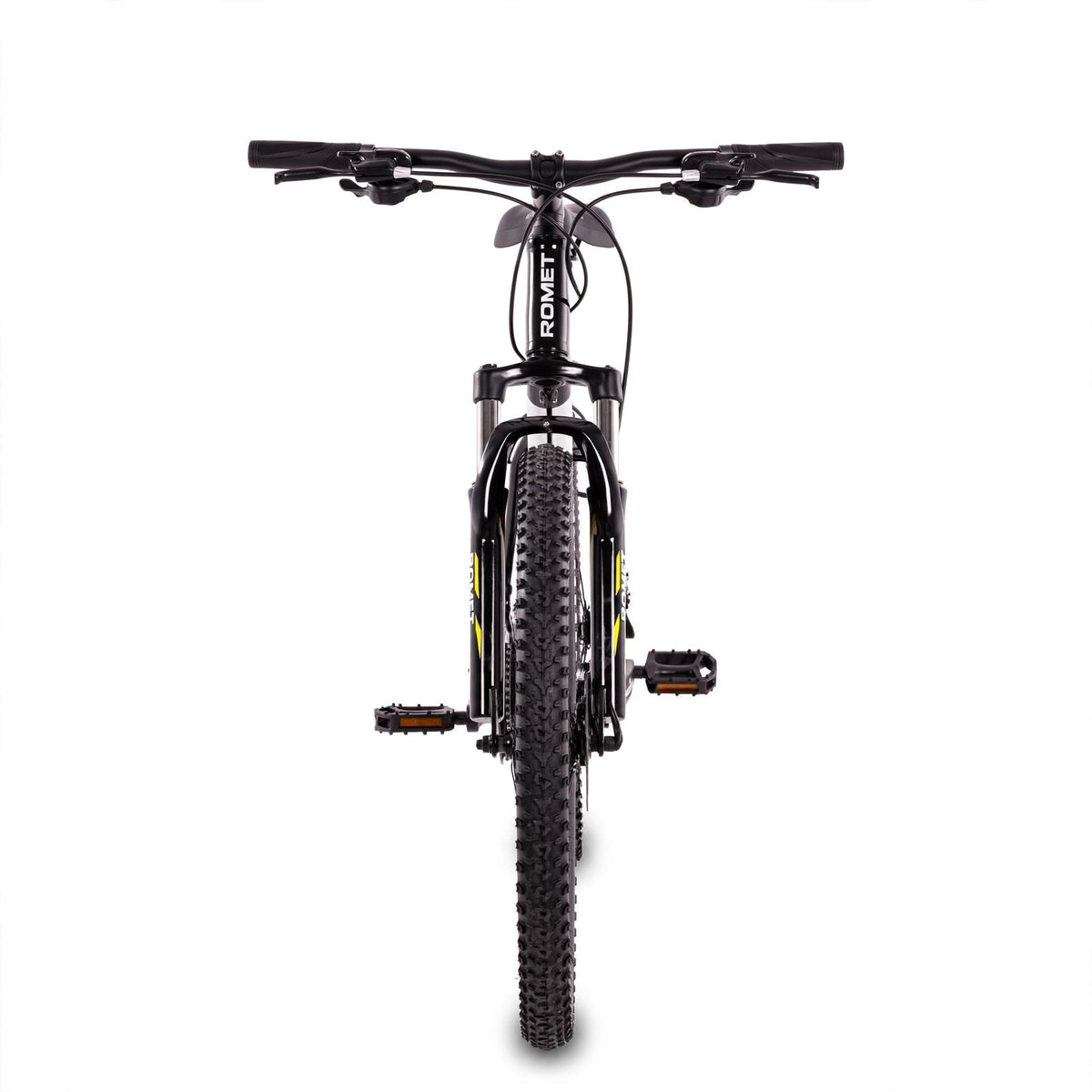 Ungdomscykel ROMET Rambler R6.2, 26" 17" M, svart-gul