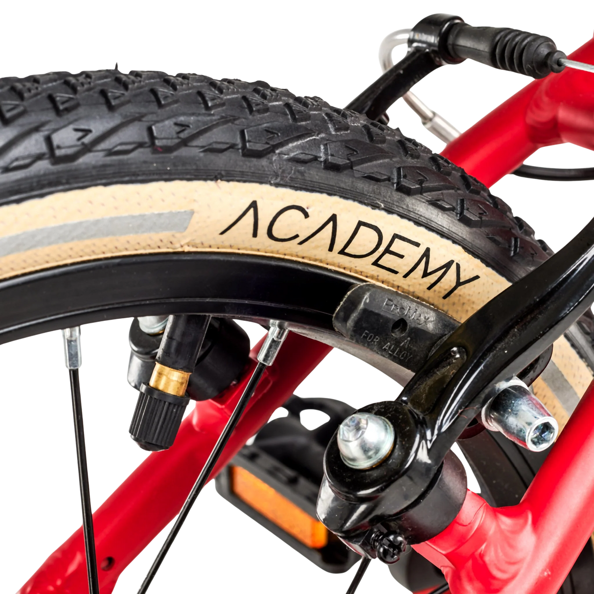 Ultralätt barncykel ACADEMY Grade 3, 16" röd