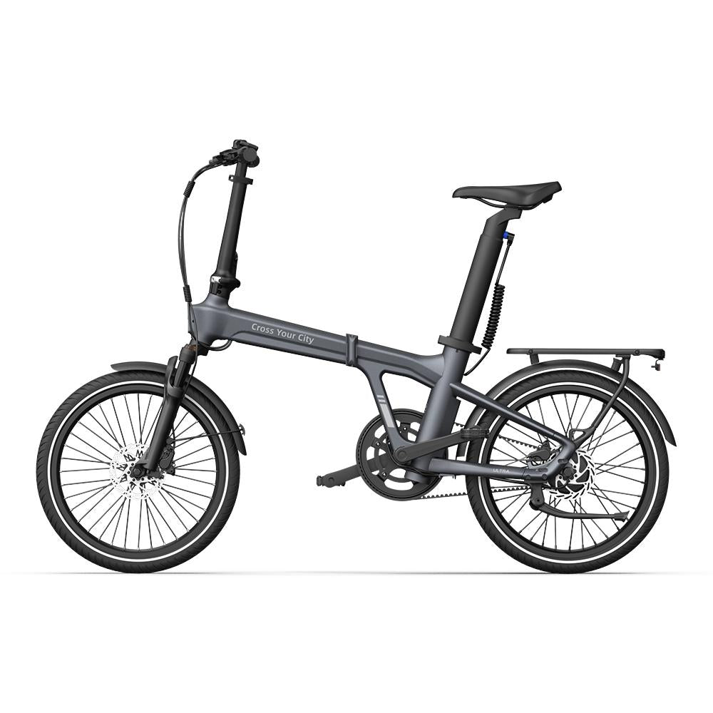 Hopfällbar elcykel ADO Air 20 Ultra (2026) Grå