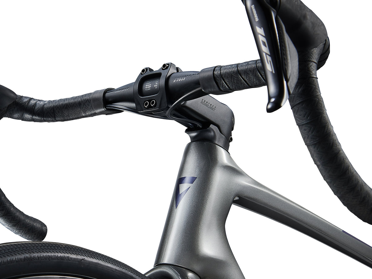 Landsvägscykel GIANT Defy Advanced 1, Charcoal/Milky Way