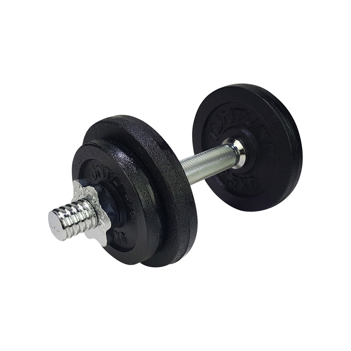 Hantelset TUNTURI Hantelset 10 kg, 1 stång
