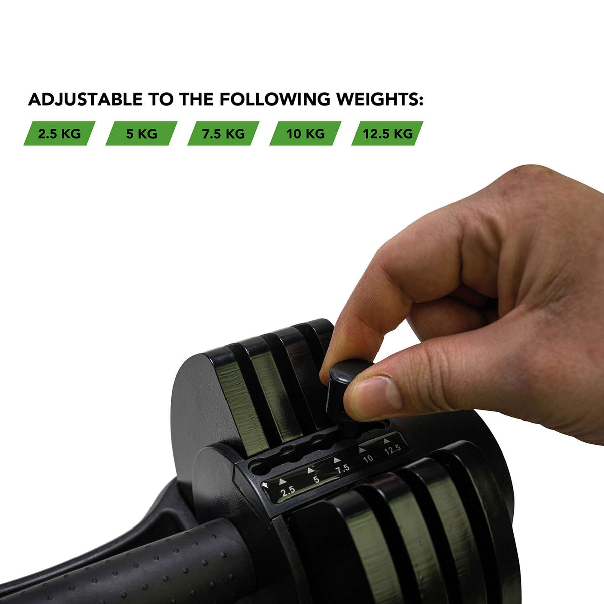 Justerbar hantel TUNTURI Selector Dumbbell 12,5 kg