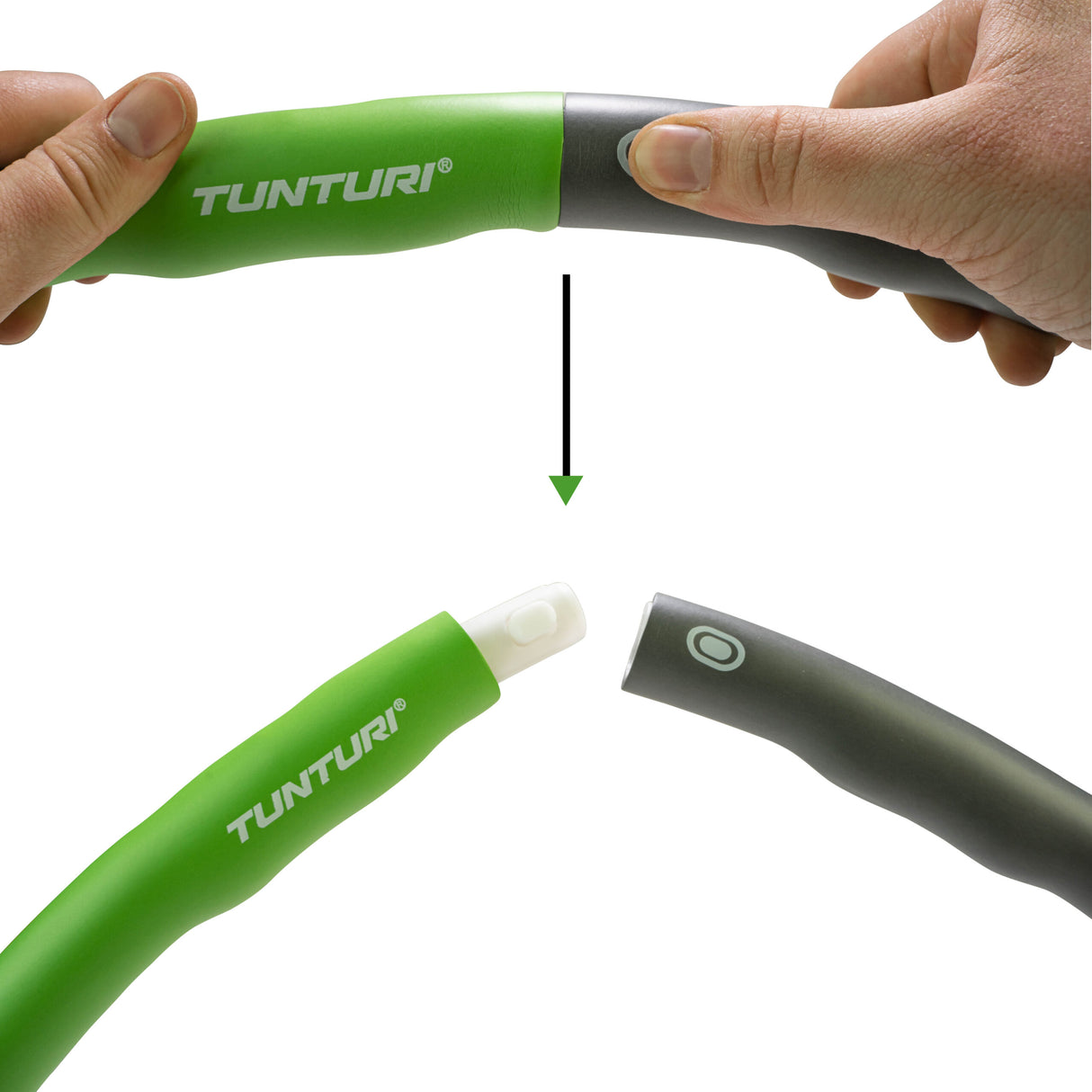 Hula hoop TUNTURI Rockring 1,5kg