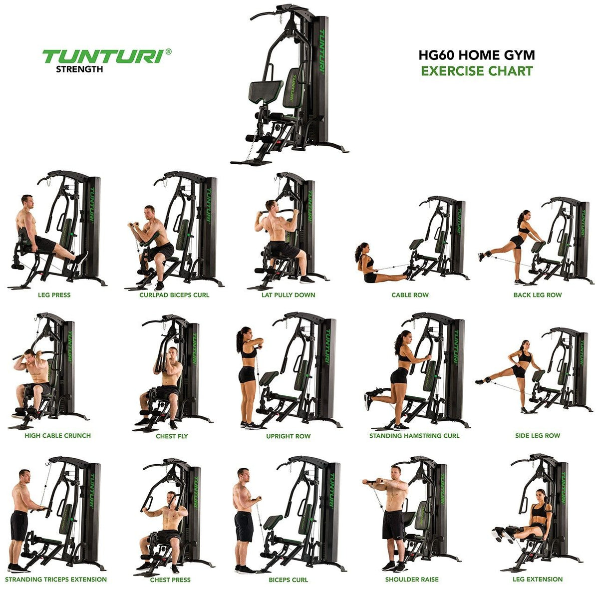 Hemmagym Tunturi HG60