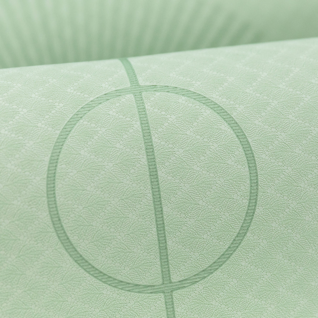 Yogamatta SPOKEY Mandala, grön