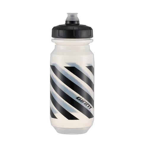 Dricksflaska GIANT DOUBLESPRING 600ML Transparent/Svart, transparent-svart