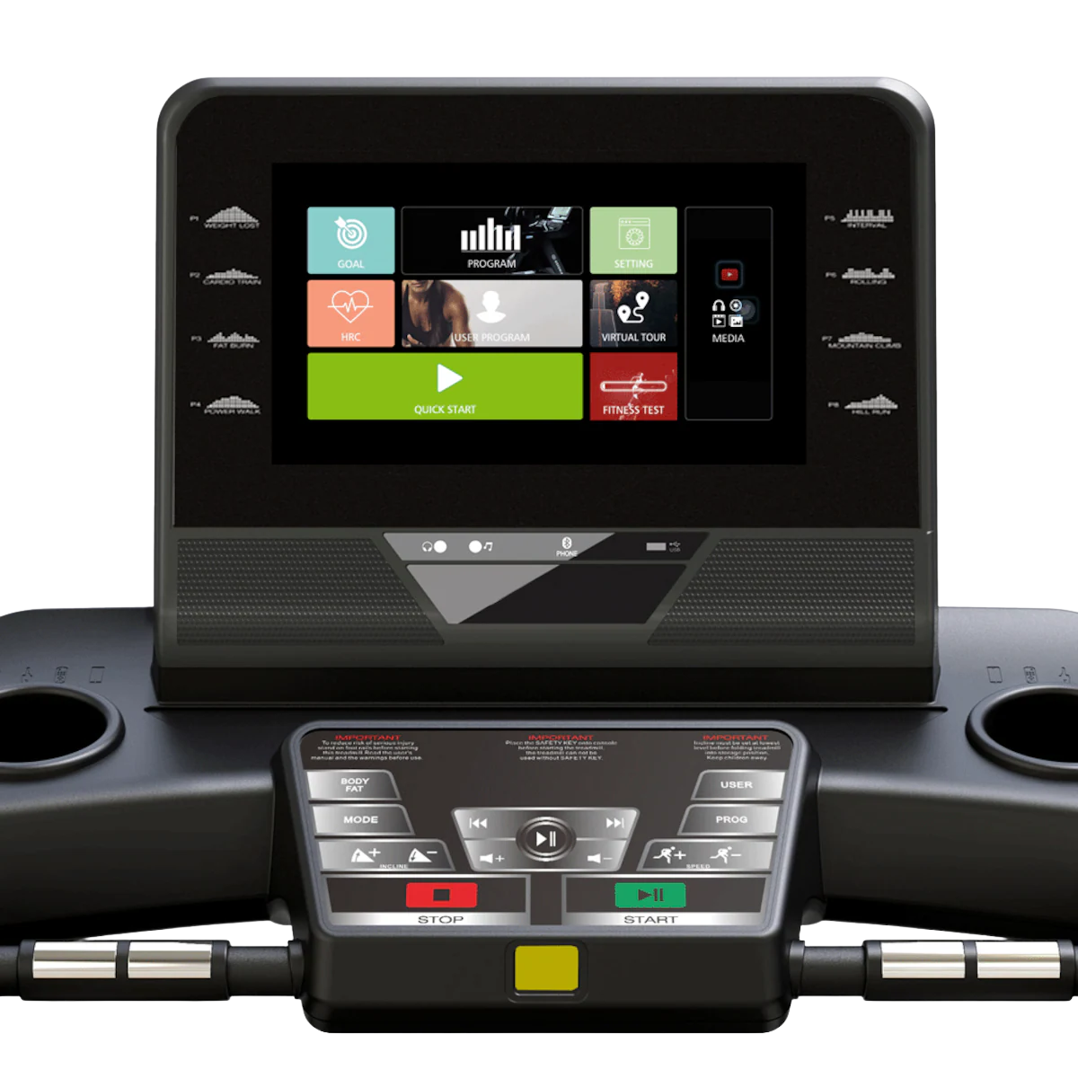 Löpband BH FITNESS RS900TFT Hoppfälbar