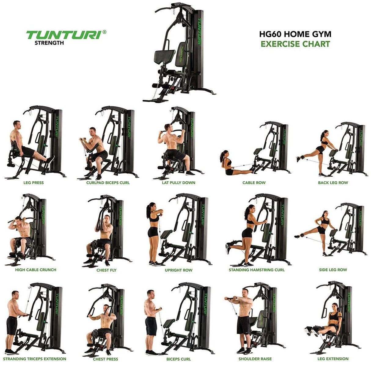 Hemmagym Tunturi HG60