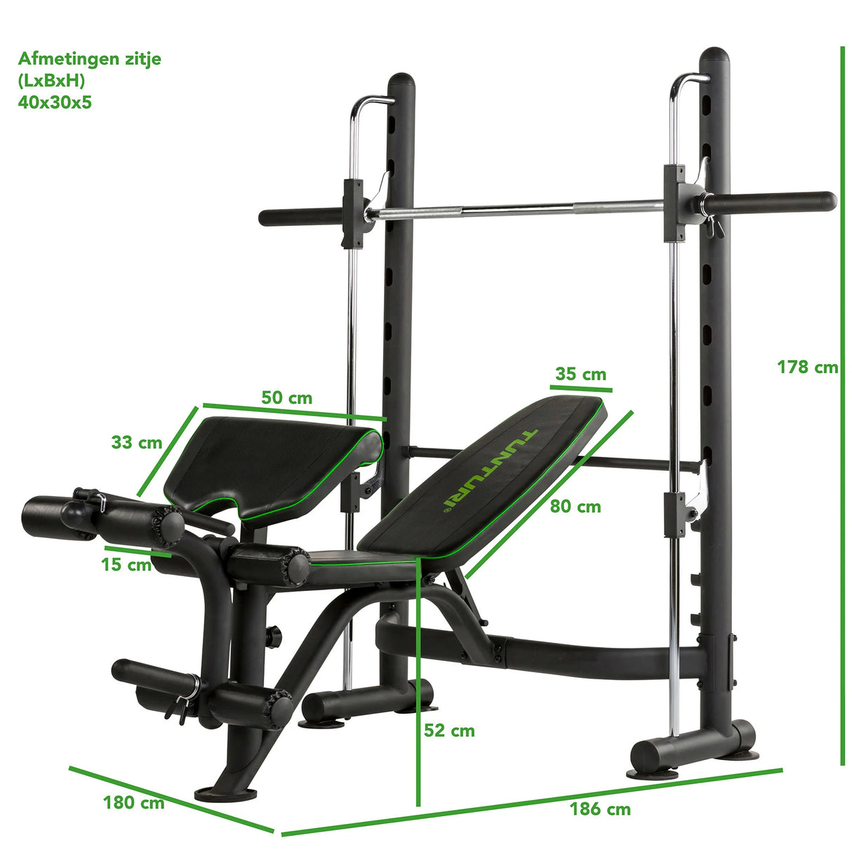 Power bench Tunturi SM60 Half Smith