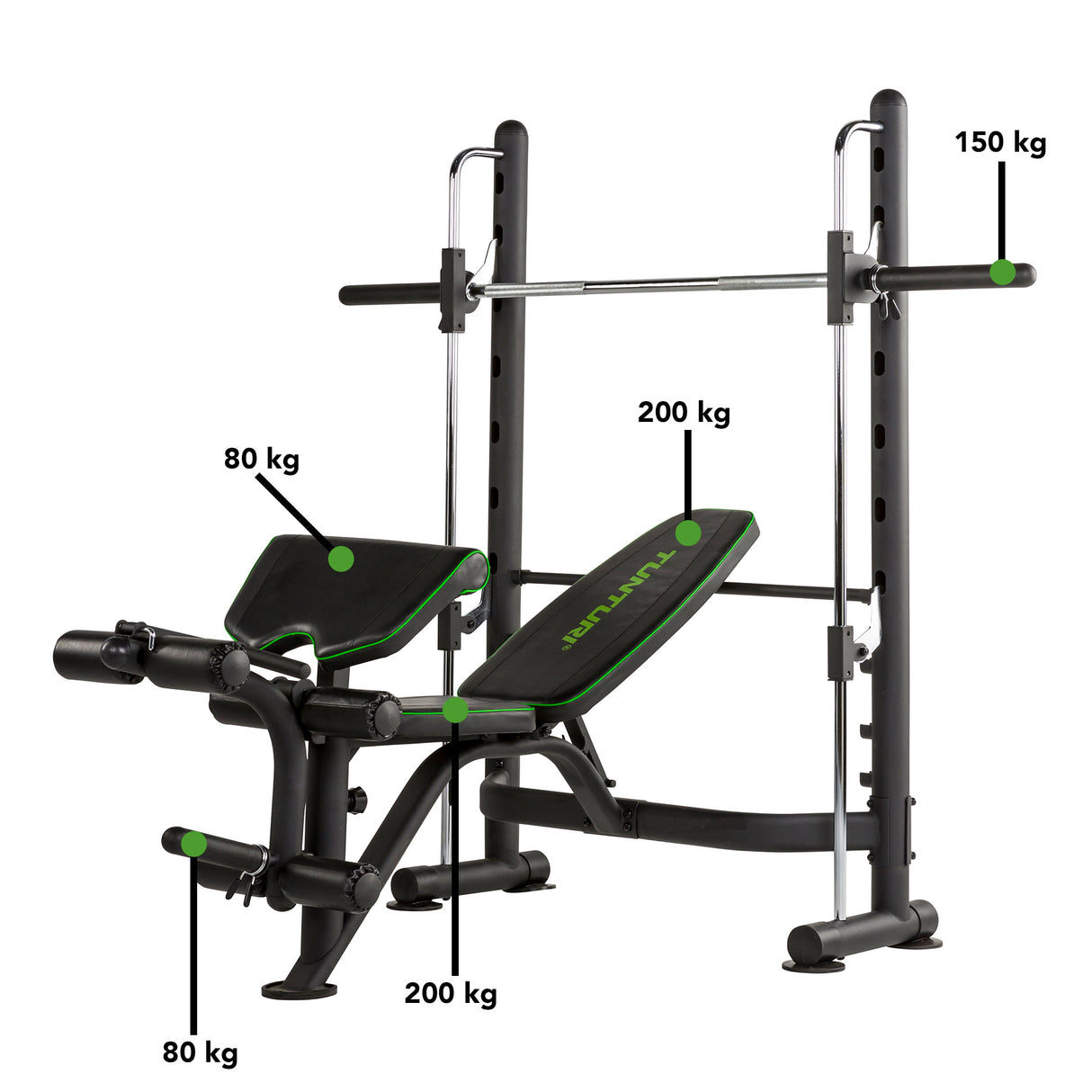 Power bench Tunturi SM60 Half Smith