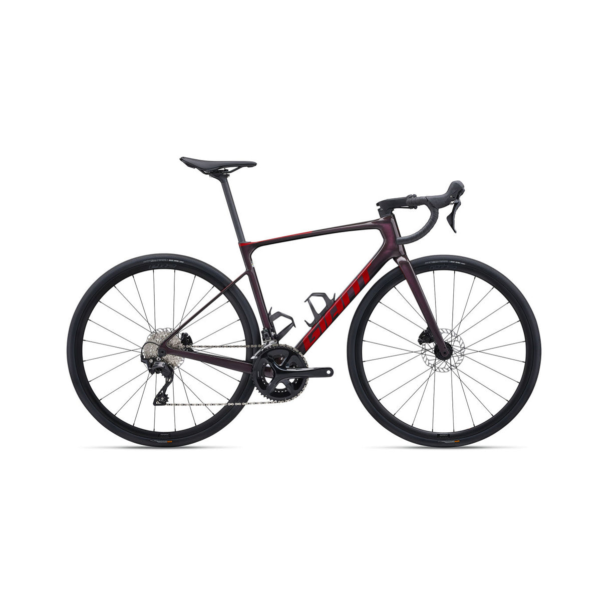 Landsvägscykel GIANT Defy Advanced 2, Tiger Red