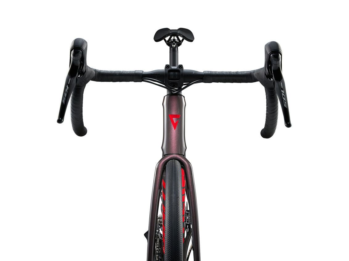 Landsvägscykel GIANT Defy Advanced 2, Tiger Red