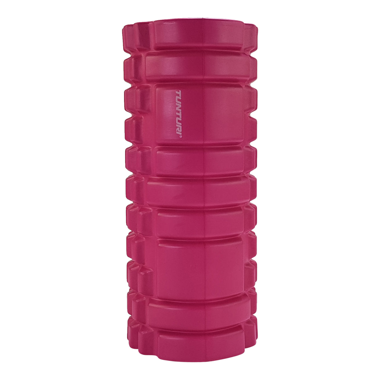 Massage roller TUNTURI Yoga Foam Grid Roller 33cm, blue