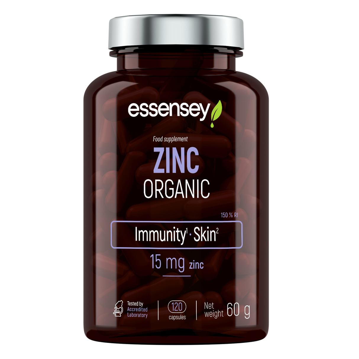 Mineral kapslar TREC ESSENSEY ZINC ORGANIC 120 kapslar