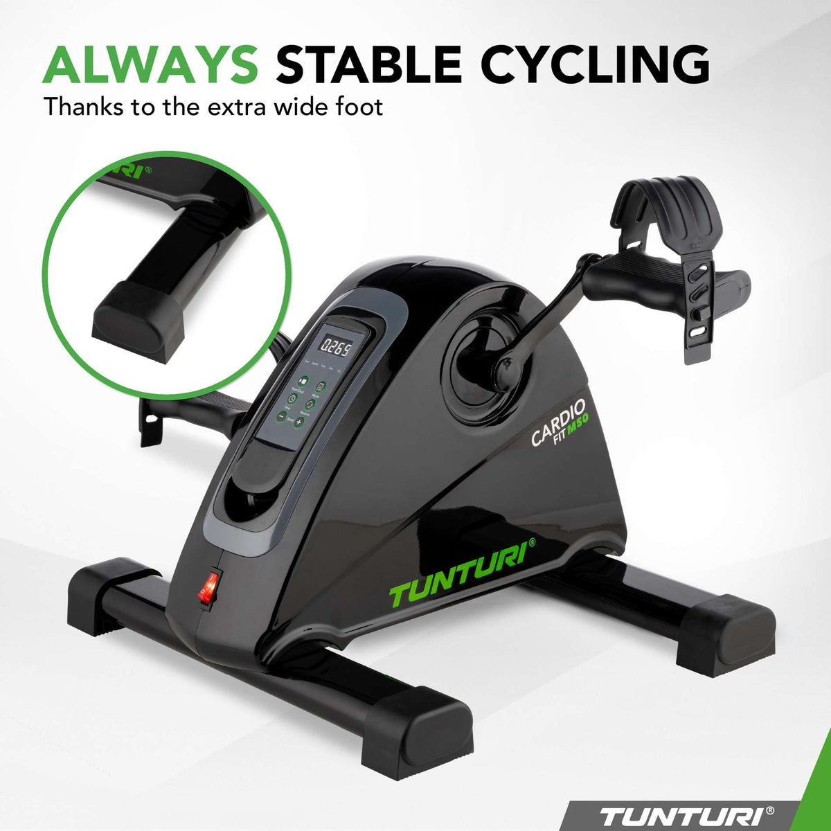 Minicykel med motor TUNTURI Cardio Fit M50 Minibike Motorized