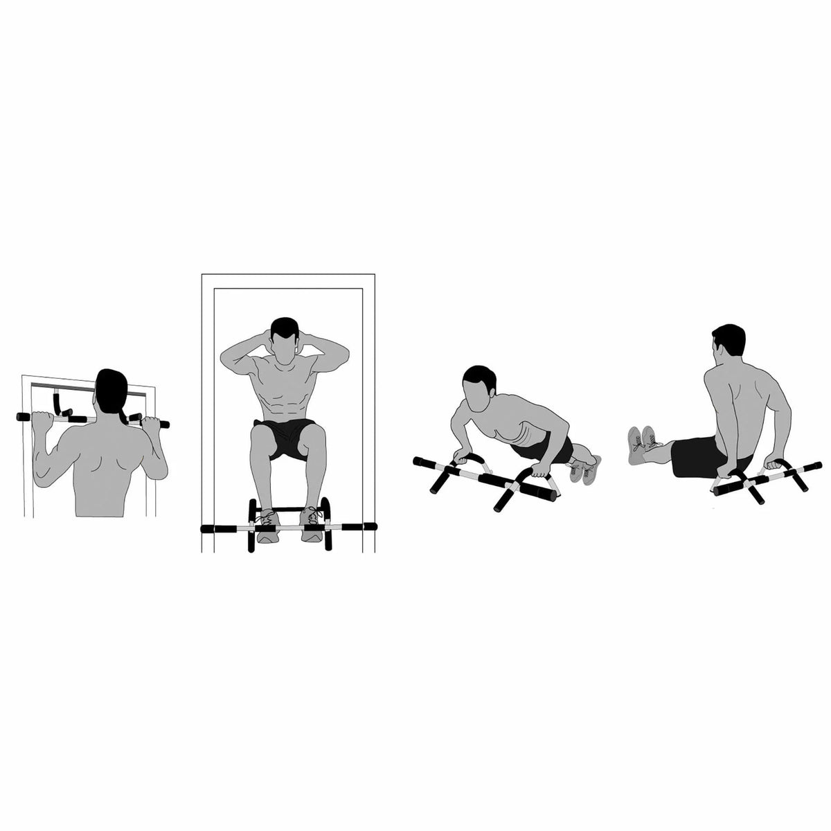Multifunktionell dörrstång TUNTURI Multifunctional Door Gym
