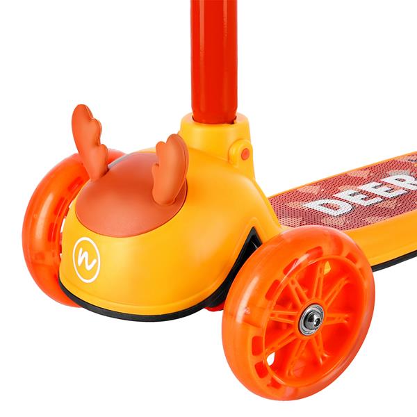 Barnsparkcykel NILS FUN HLB02 Hjortsparkcykel, orange
