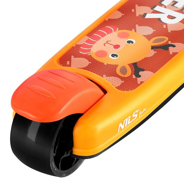 Barnsparkcykel NILS FUN HLB02 Hjortsparkcykel, orange