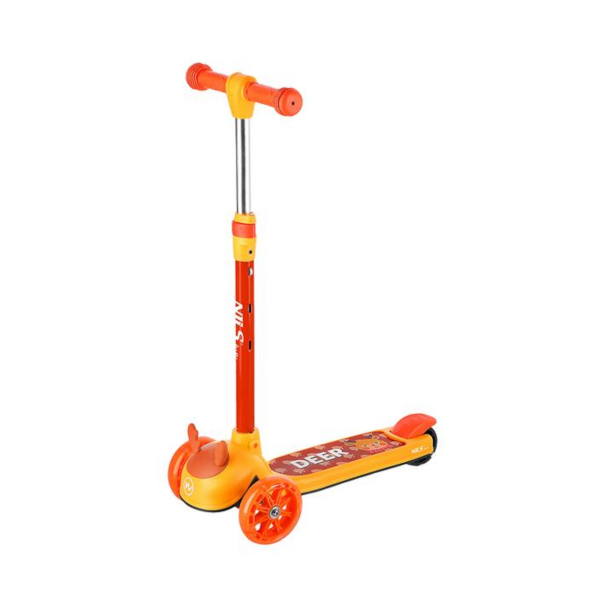 Barnsparkcykel NILS FUN HLB02 Hjortsparkcykel, orange
