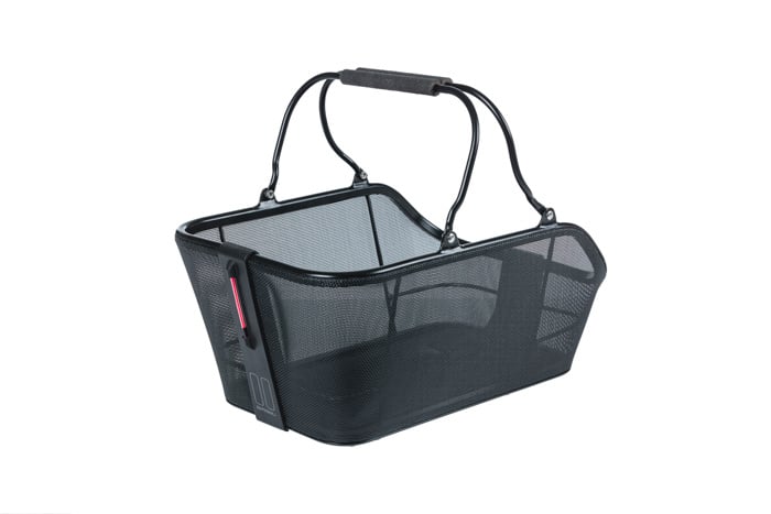 Pakethållarkorg BASIL Cento Tech Fiber Nordlicht MIK, svart