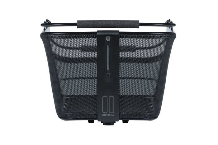 Pakethållarkorg BASIL Cento Tech Fiber Nordlicht MIK, svart