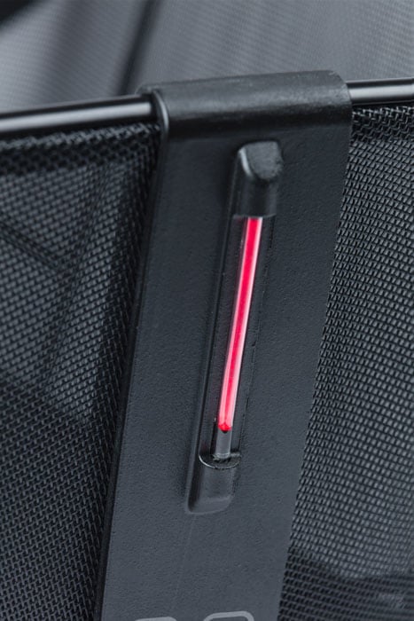 Pakethållarkorg BASIL Cento Tech Fiber Nordlicht MIK, svart