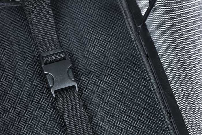 Pakethållarkorg BASIL Cento Tech Fiber Nordlicht MIK, svart