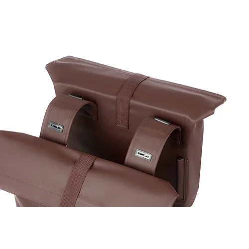 Pakväska Basil City, 28-32L, dubbelsidig, brun