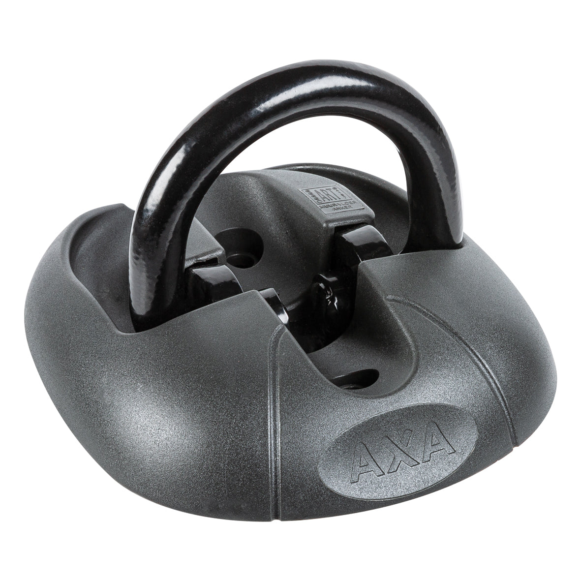 Golv-/väggankare för cykelförvaring AXA WALL/FLOOR ANCHOR 4*/14MM GRAY/CARD