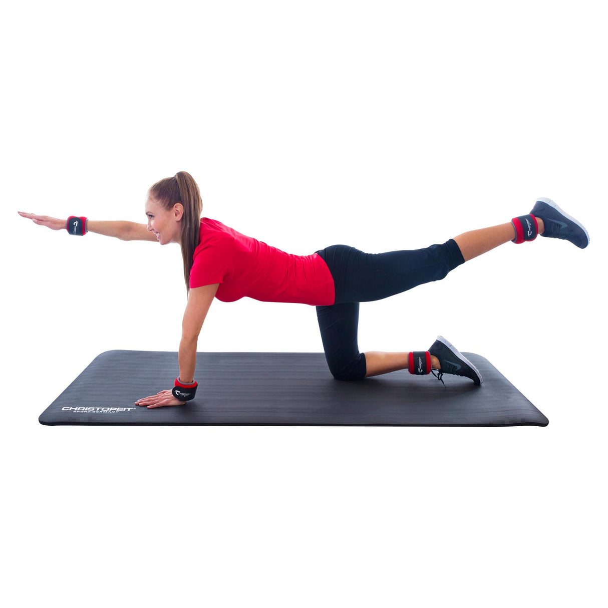 Handledd-/ankelvikter CHRISTOPEIT 2x0,50 kg